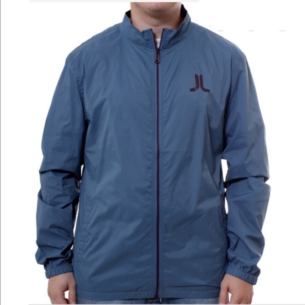 WESC Jockum Lightweight Coach Windbreaker Jacket Full Zipper